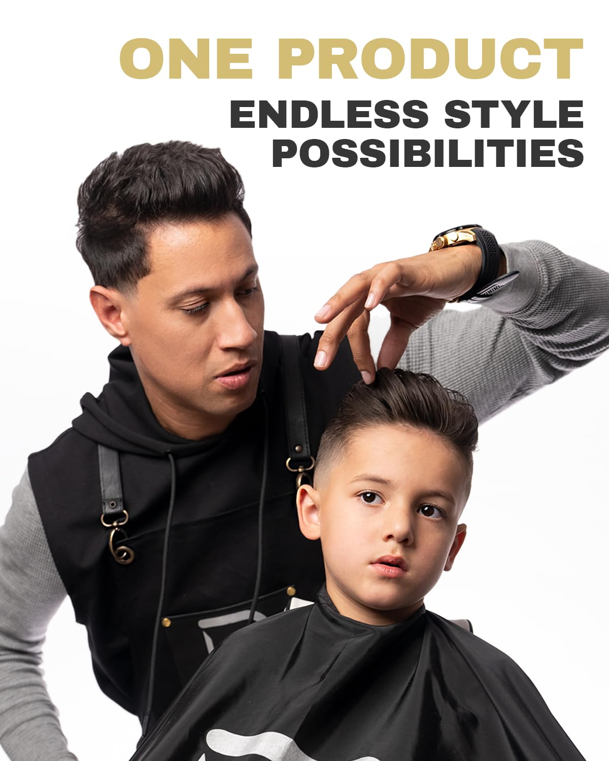 L3 Level 3 Pomade easy application reduces mess during styling.