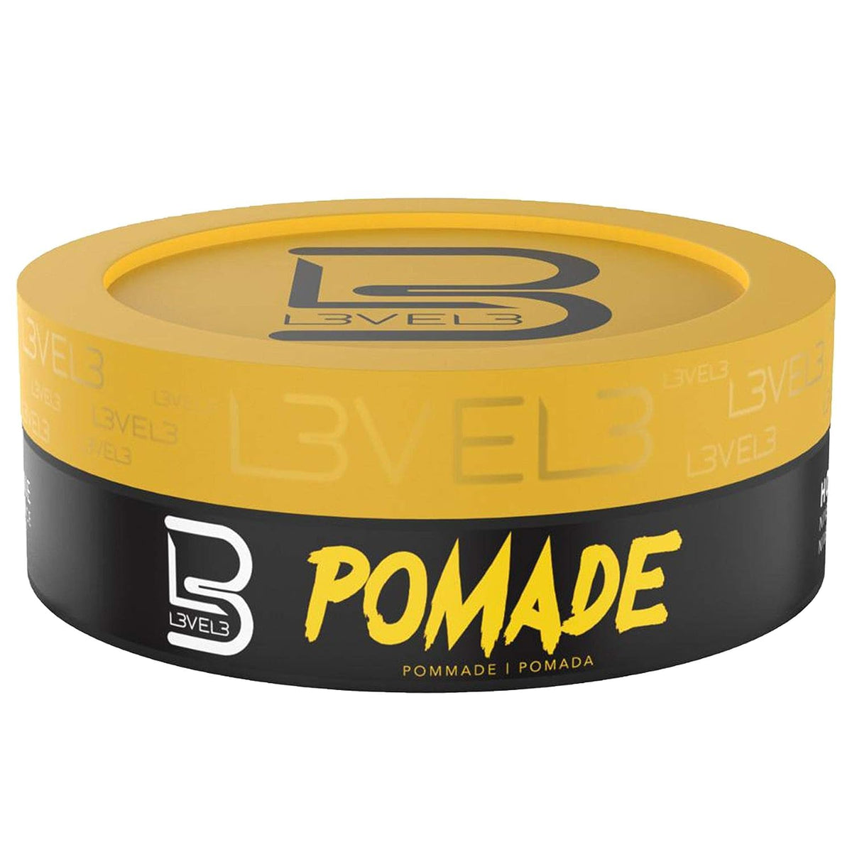 L3 Level 3 Pomade with a shine finish for a sleek, refined look.