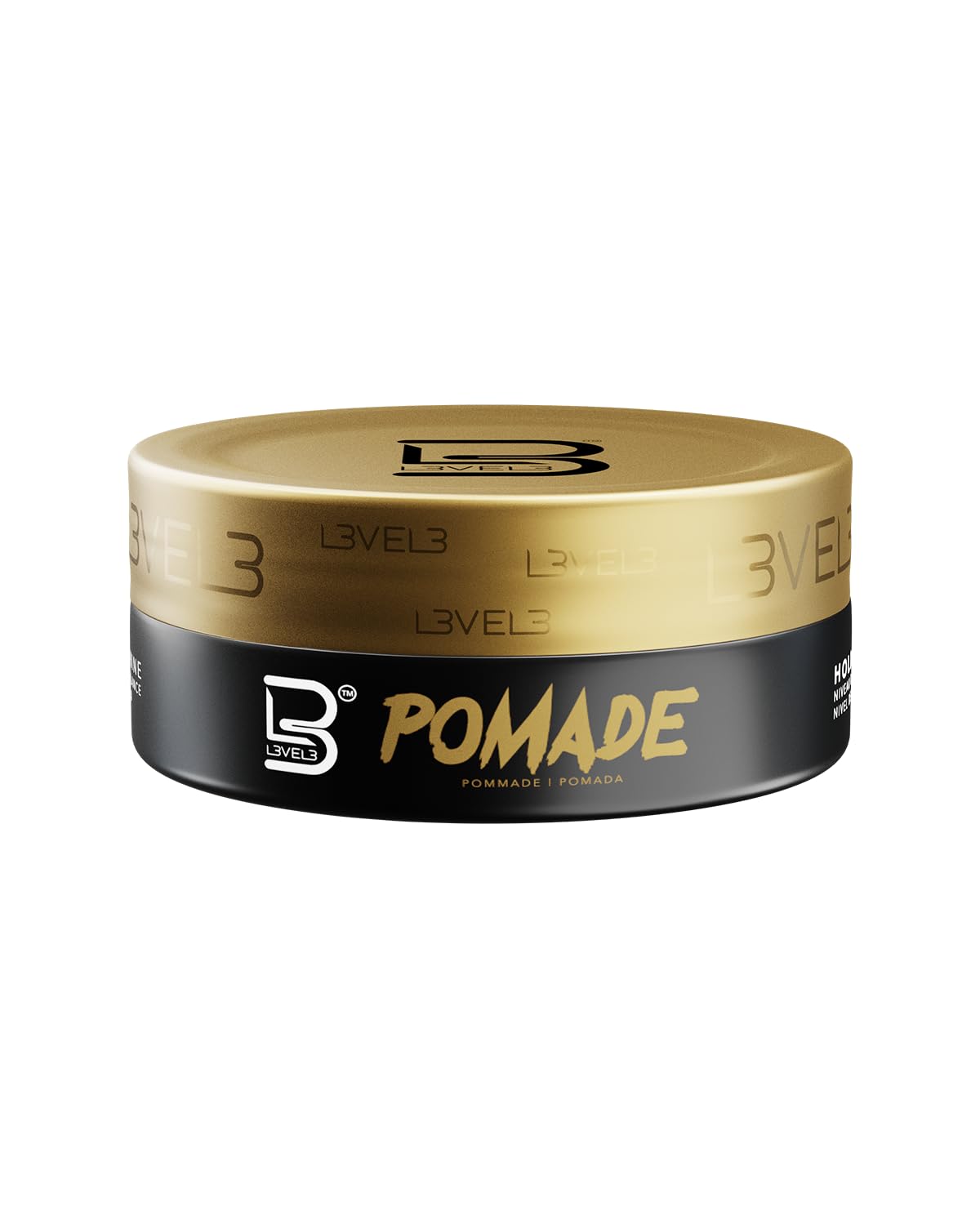 L3 Level 3 Pomade volume boost for fuller hair with natural shine.