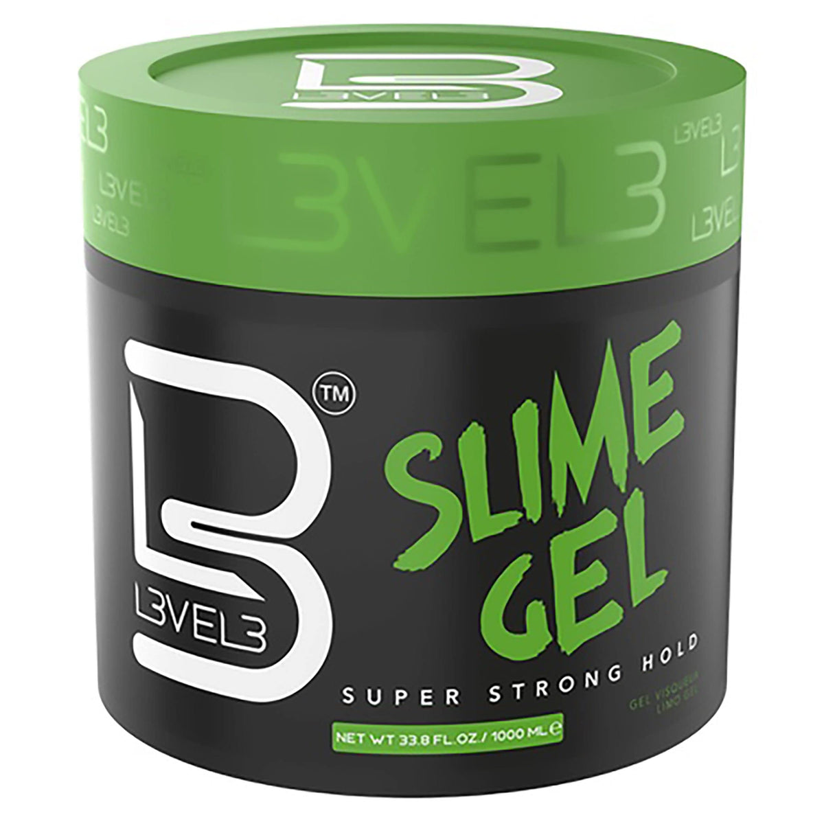 L3 Level 3 Slime Gel bottle for precise styling control all day.