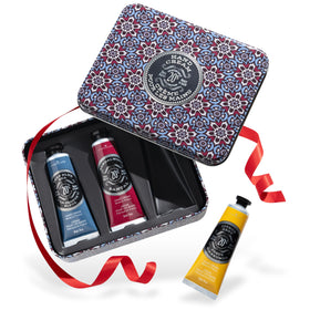 La Chatelaine hand cream gift set travel size for on-the-go hydration.