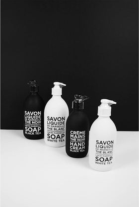 10-ounce glass bottle with pump for convenient daily use.