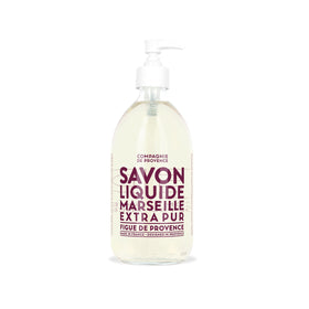 La Compagnie de Provence Fig of Provence bottle with pump for easy hand washing.