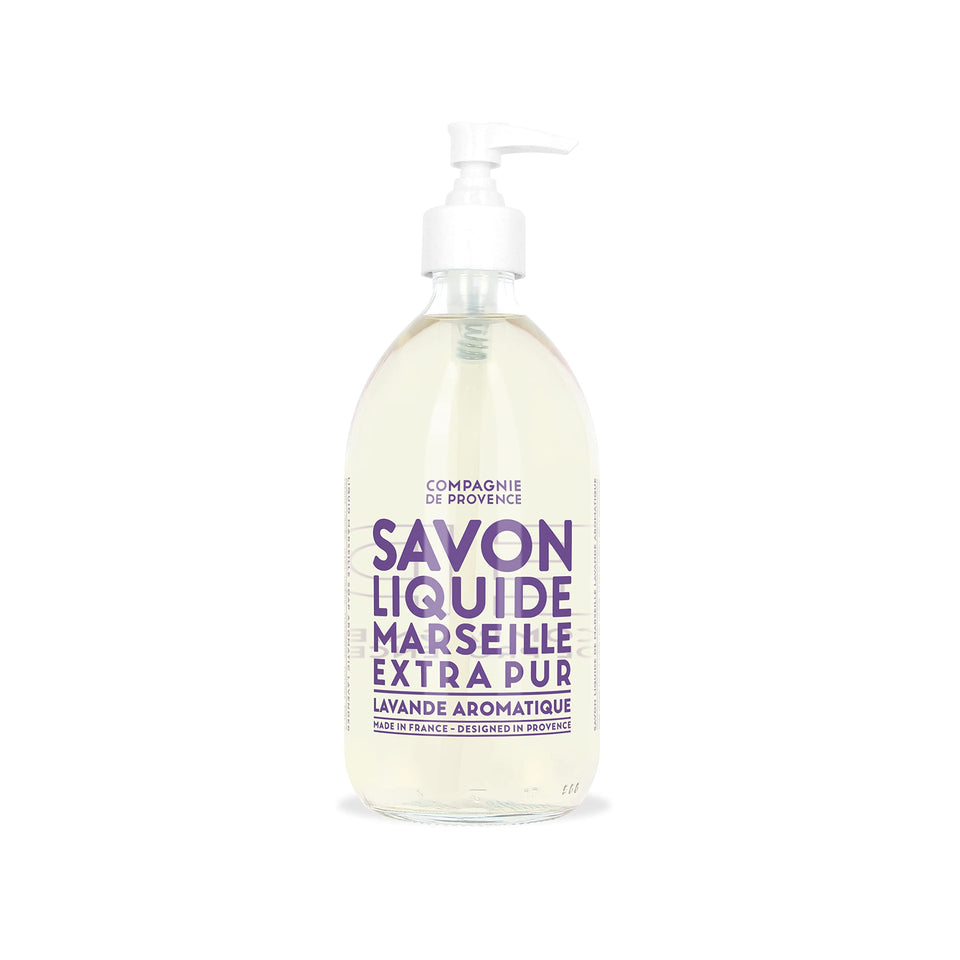 La Compagnie de Provence Savon de Marseille lavender bottle for hands