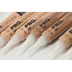 L.A. Girl PC Pro Conceal GC971-988 under-eye cover brightens the dark circle area.