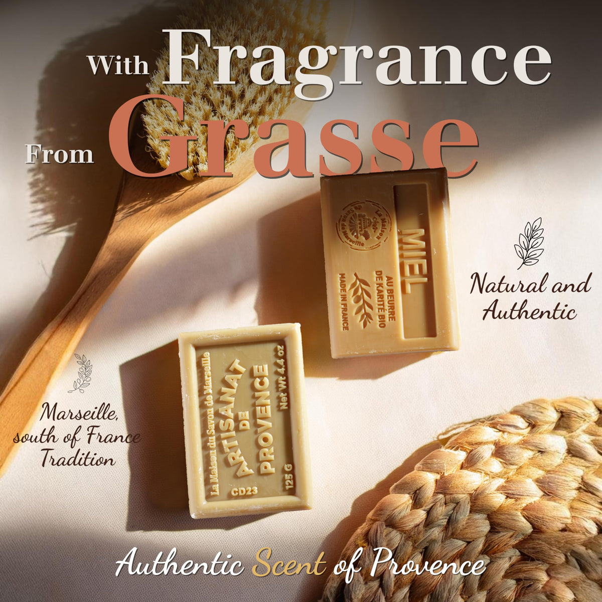 La Maison du Savon de Marseille 97% natural ingredients for daily use with mild pH.