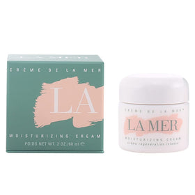 La Mer Creme de La Mer moisturizing cream jar close-up showing rich texture for daily hydration