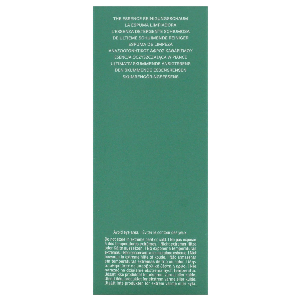Water rinse depiction illustrating residue-free finish after cleansing.