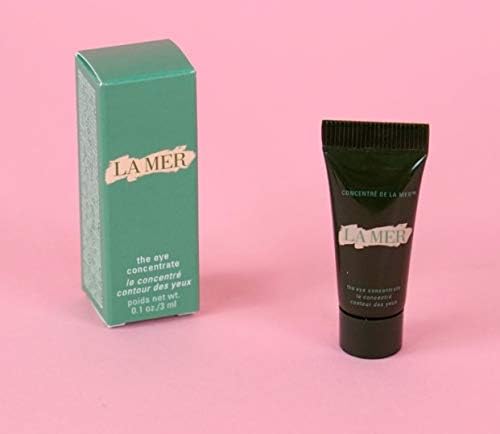 La Mer The Eye Concentrate travel-size packaging in daily skincare routine