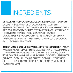 La Roche-Posay set display showing full skincare duo together.