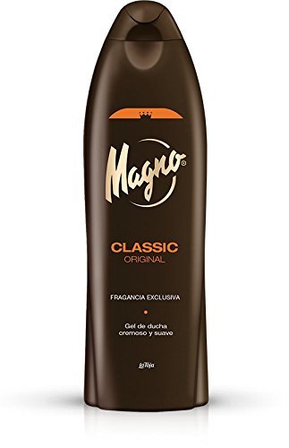 La Toja Magno cream lather image shows dense white foam in action.