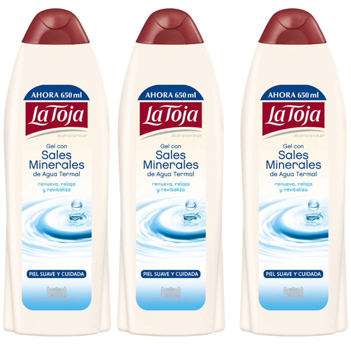 La Toja Shower Gel bottle front view for daily cleansing