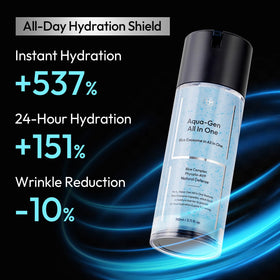 LAB BY He is_ application moment showing quick absorption and non-greasy finish.