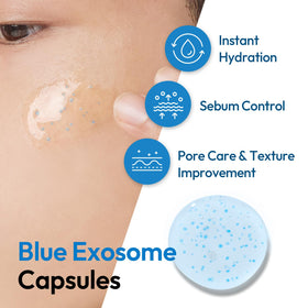 LAB BY He is_ skin after application looks balanced and refreshed.