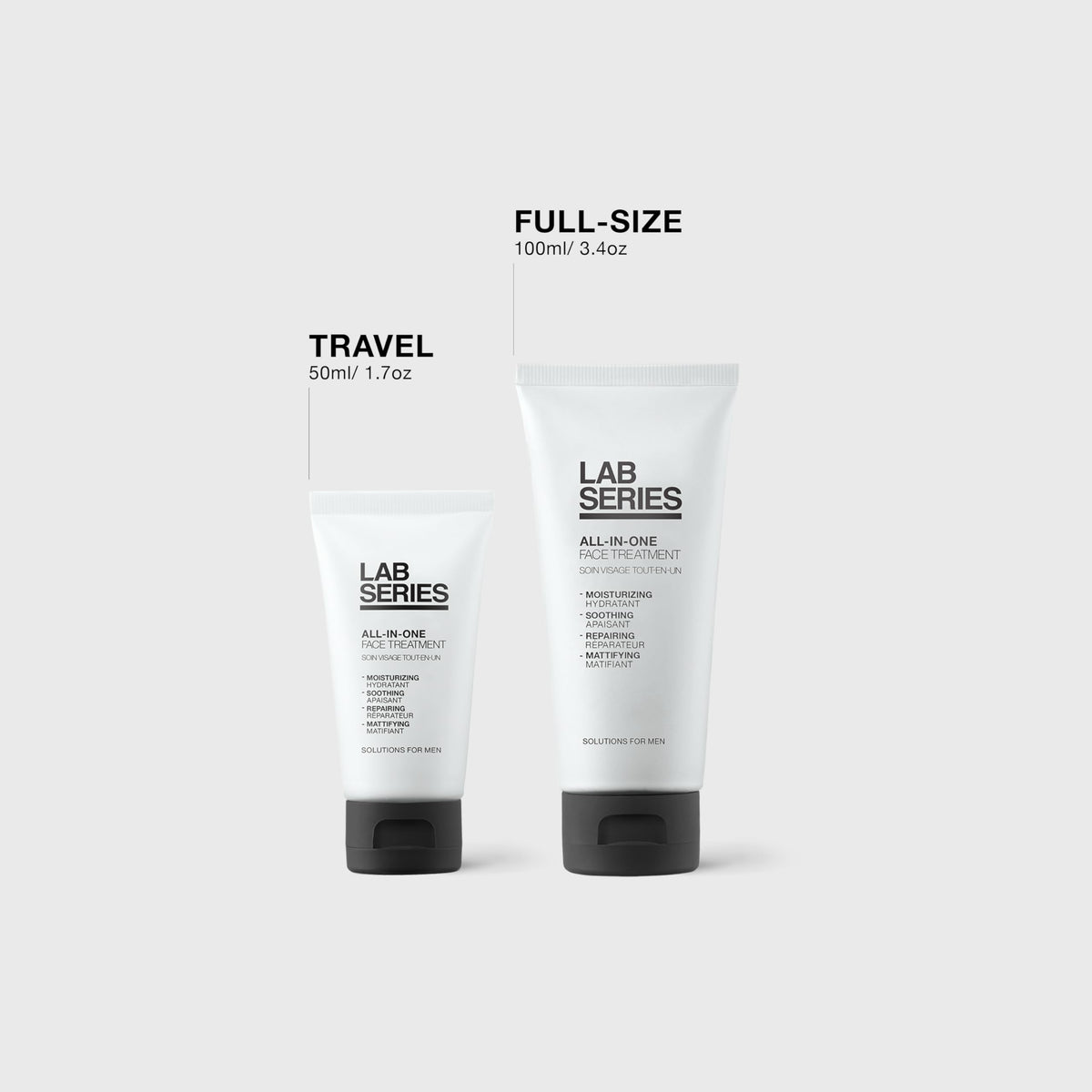 Lab Series All-In-One Face Treatment featured in a simple morning routine.
