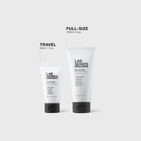 Lab Series All-In-One Face Treatment featured in a simple morning routine.