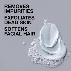 Lab Series All-In-One Face Wash pre-shave use smooths facial hair