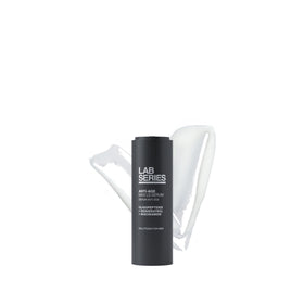 Lab Series Max LS Serum bottle pour shows anti-aging action reducing wrinkles