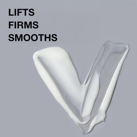 Lab Series Max LS Serum close-up of cap highlights Niacinamide and Resveratrol blend