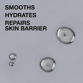 Lab Series Max LS Water Lotion Toner texture swatch illustrating smoothness and even tone prep
