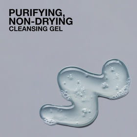 Ambient shot of Lab Series Purifying Face Wash highlighting its clean design.