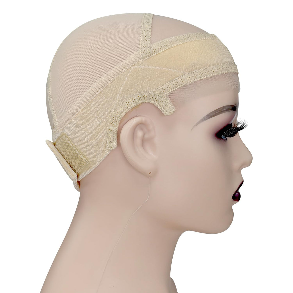New Moon breathable fabric keeps you cool beneath a wig all day.