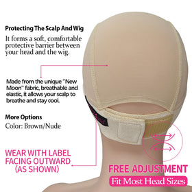 Ear-friendly design of Labhairs cap minimizes irritation during extended wear.