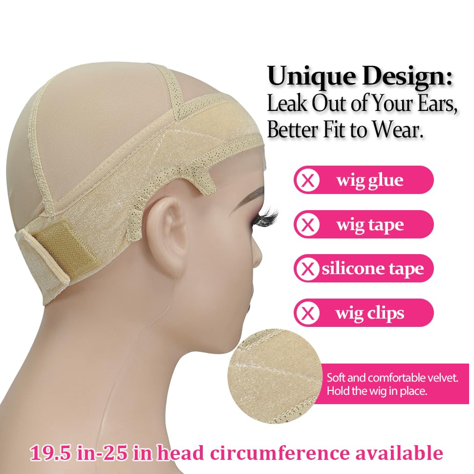 HD lace area on Labhairs cap provides natural look and breathability.