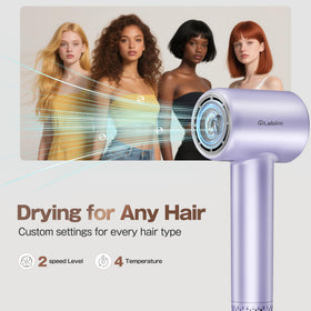Labiim dryer uses negative ions to reduce frizz and boost moisture retention.