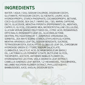 LABO-H Rosemary and sea salt scene highlights refreshing aroma and revitalizing routine