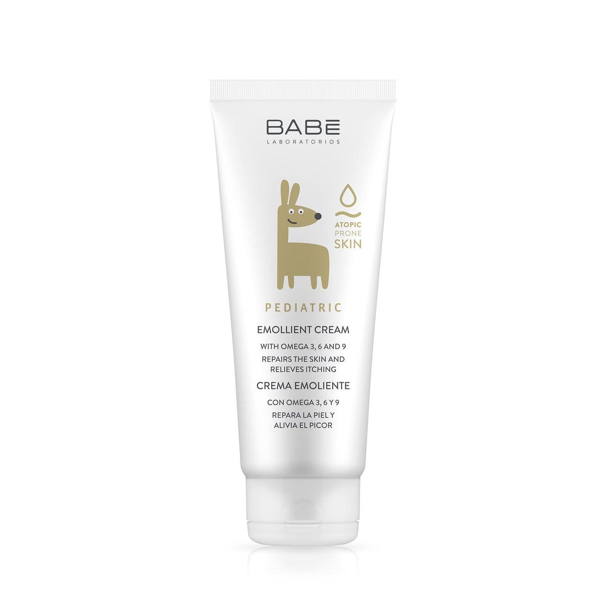 Laboratorios Babe pediatric emollient cream 200 ml packshot for gentle baby skin care