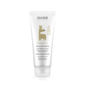 Laboratorios Babe pediatric emollient cream 200 ml packshot for gentle baby skin care