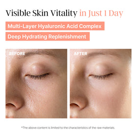 Laboreve PeachMicrobiome 84 EGF Serum texture view shows smooth-melting formula for gentle application.