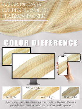 Lacer Blonde tape-in extensions 20-piece pack for a fuller look