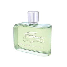 Lacoste Essential bottle front view, sleek and modern for everyday confidence.