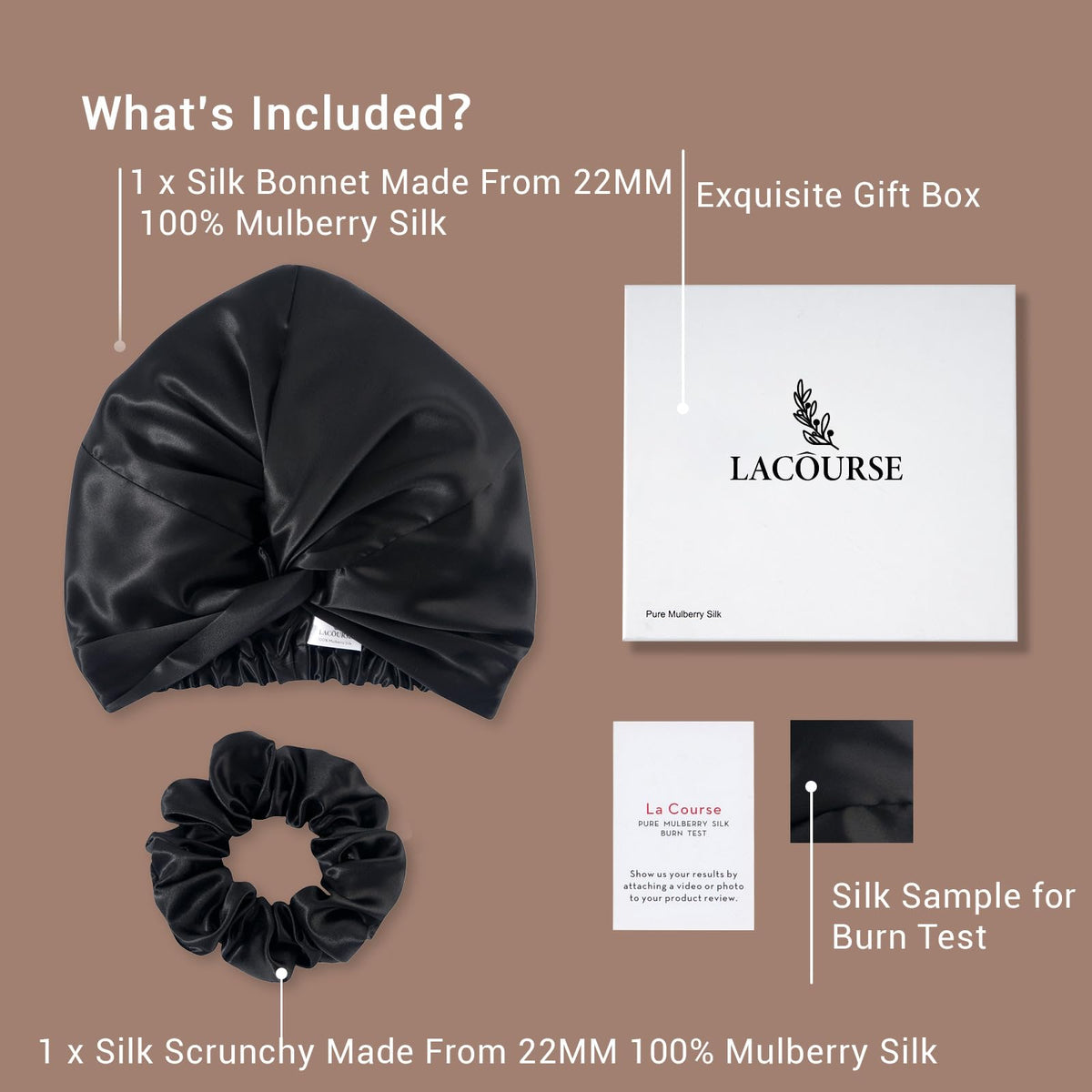 LaCourse 22 momme mulberry silk close-up shows luxurious texture