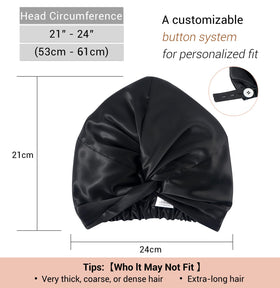 LaCourse packaging includes silk scrunchy for travel-ready use