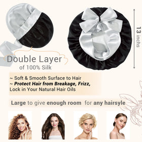 LaCourse silk scrunchy packaged in box for gifting or storage