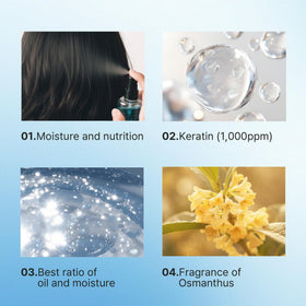 LA'DOR daily use in summer haircare for lightweight hydration