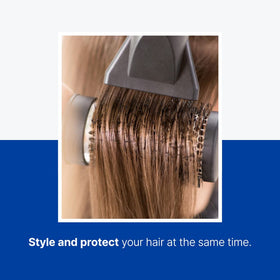 LA'DOR Keratin Strengthening Formula supports hair fibers during heat styling