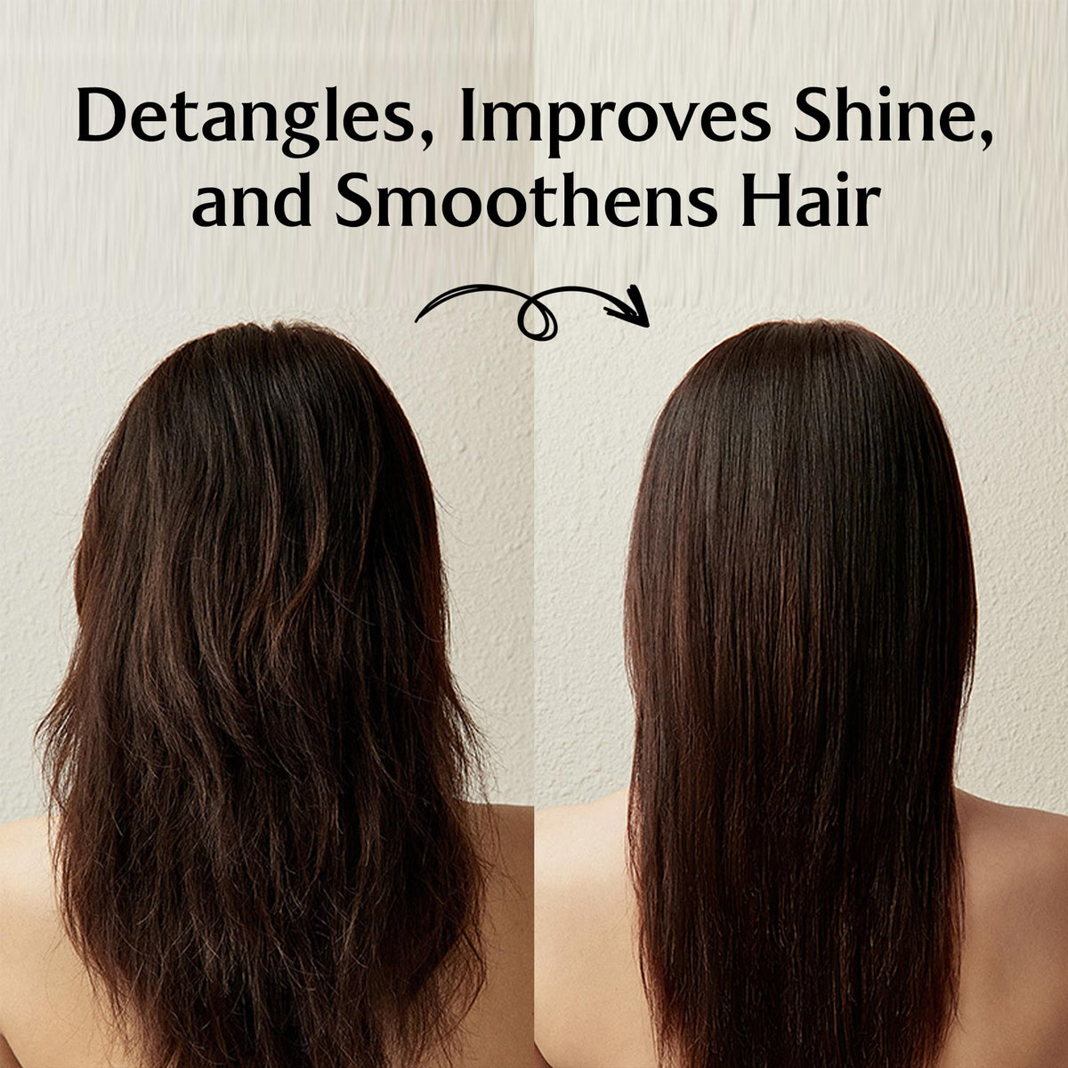 Non-sticky, non-oily texture visual for comfortable use