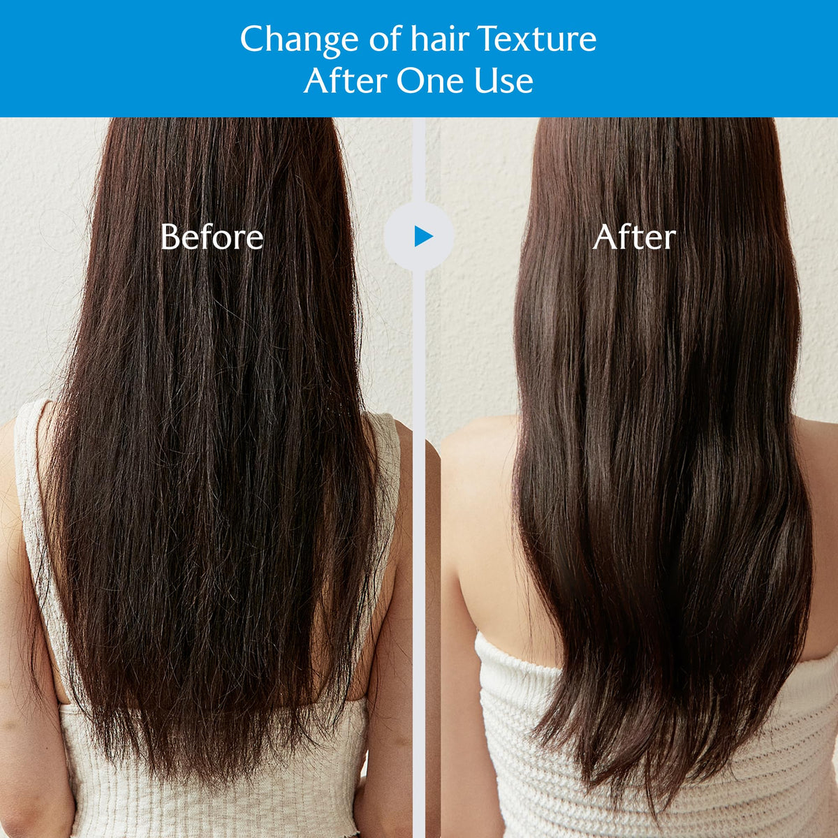 LA'DOR Wonder Hair Oil heat protection scene conveys frizz control and smooth finish.