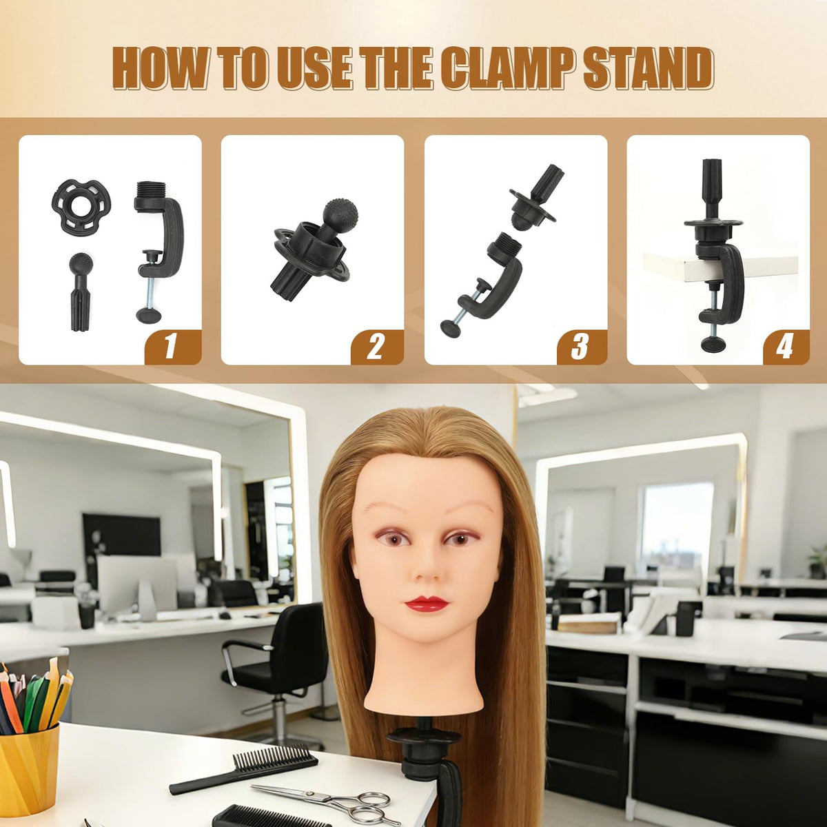 LADYWOW gift-ready training head for students and professionals.
