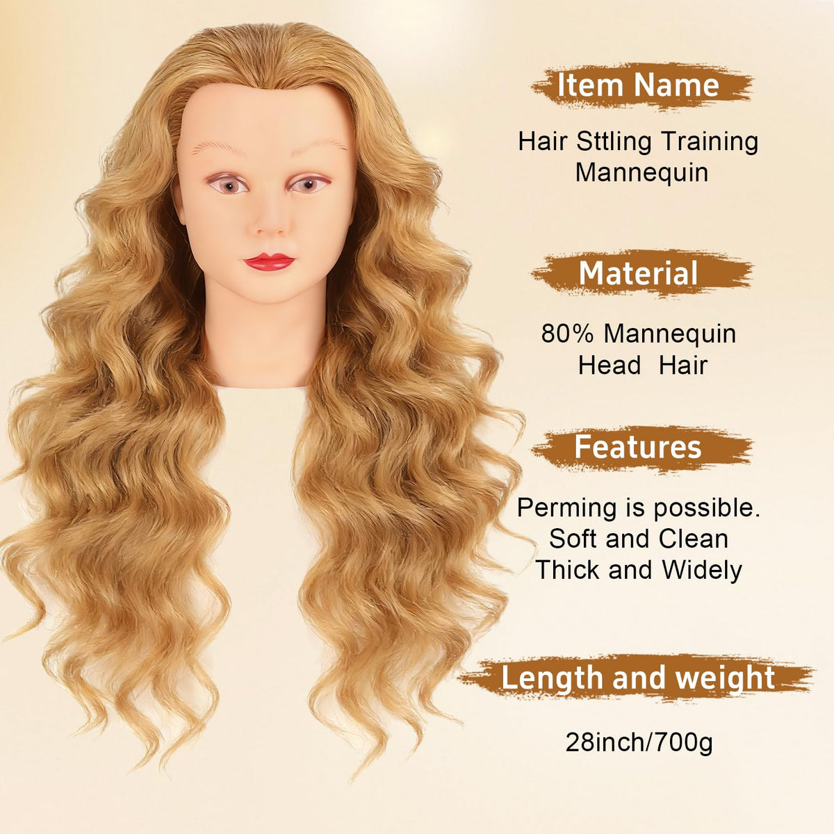 LADYWOW hair texture closeup shows natural-looking strands.