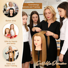 LADYWOW heat styling ready for curling or straightening demos.