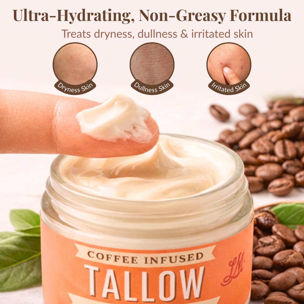 Whipped texture close-up of Lady May eye cream demonstrates rich hydration