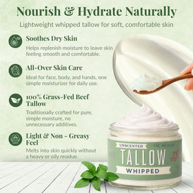 Lady May Tallow family-friendly balm for eczema-prone skin and babies.