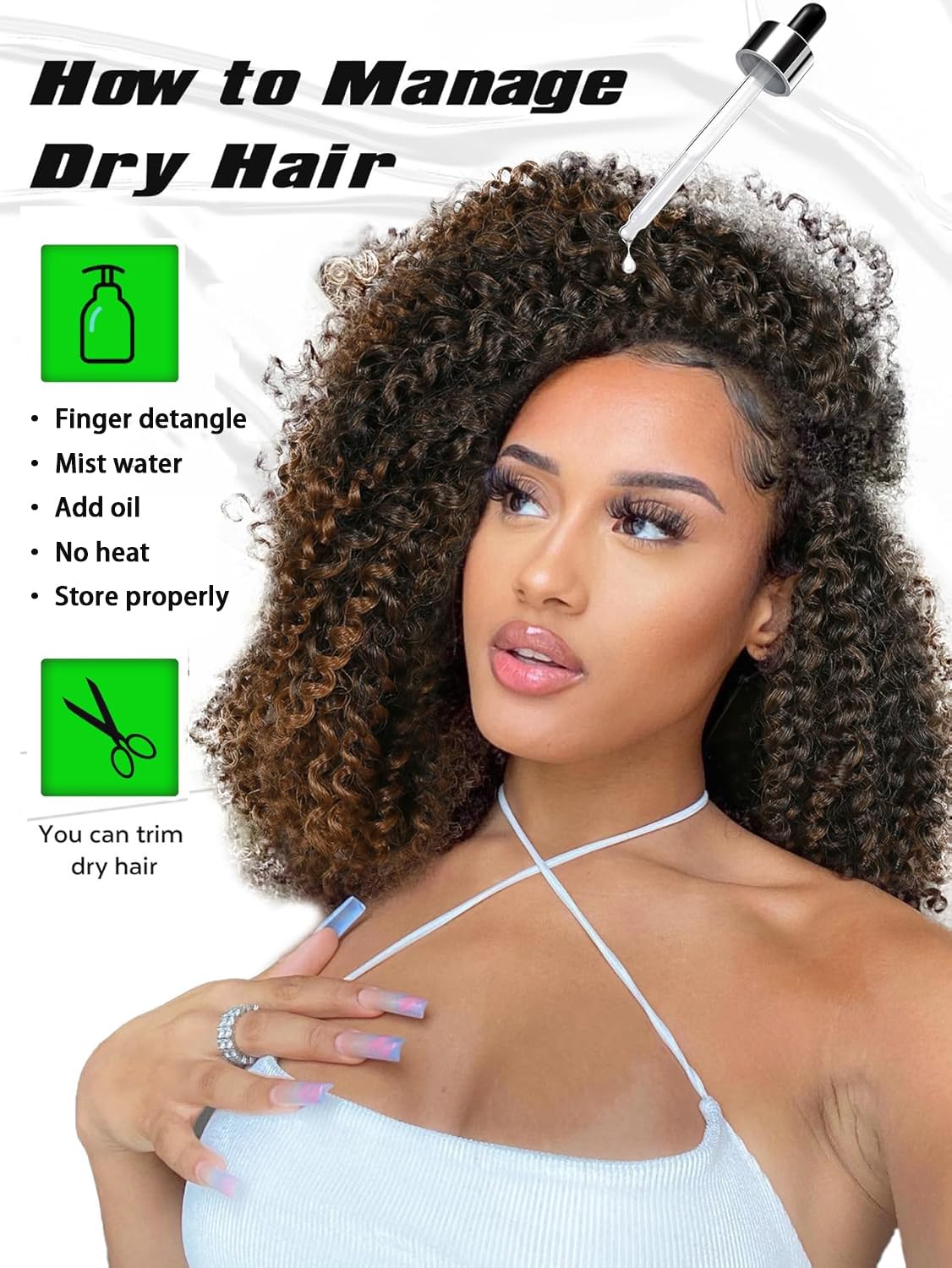 Daily wear versatile crochet hair style with Lady Miranda