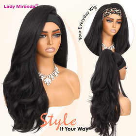 Lady Miranda lightweight 240g wig offers all-day comfortable wear.