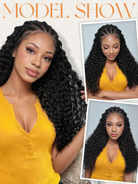 Lady Miranda natural look hairline highlights the product's authentic everyday appeal.